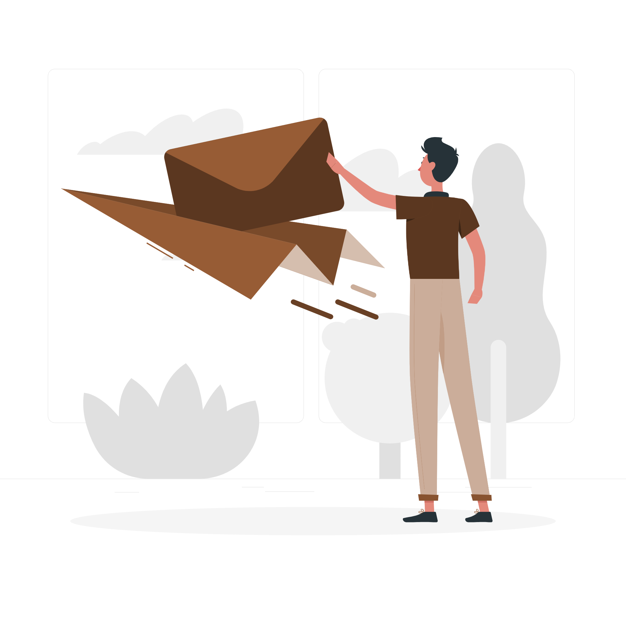 Mail Sent Illustration